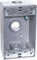 CM-34AL: CM-400 Series:1-5/8" Pushbutton, Stainless Steel Faceplate - Mushroom Push Buttons