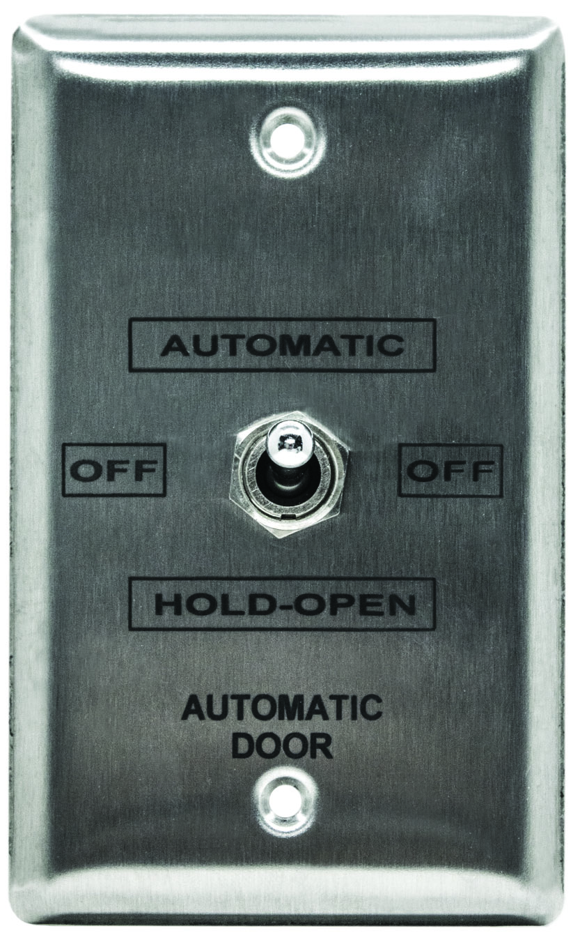 CM-7436K: CM-7436 Series: 4.5" Wide Models:CM-7536 Series: 6" Wide Models<BR>COLUMN(tm) Push Plate Switches - All Active Switches - Push Plate Switches