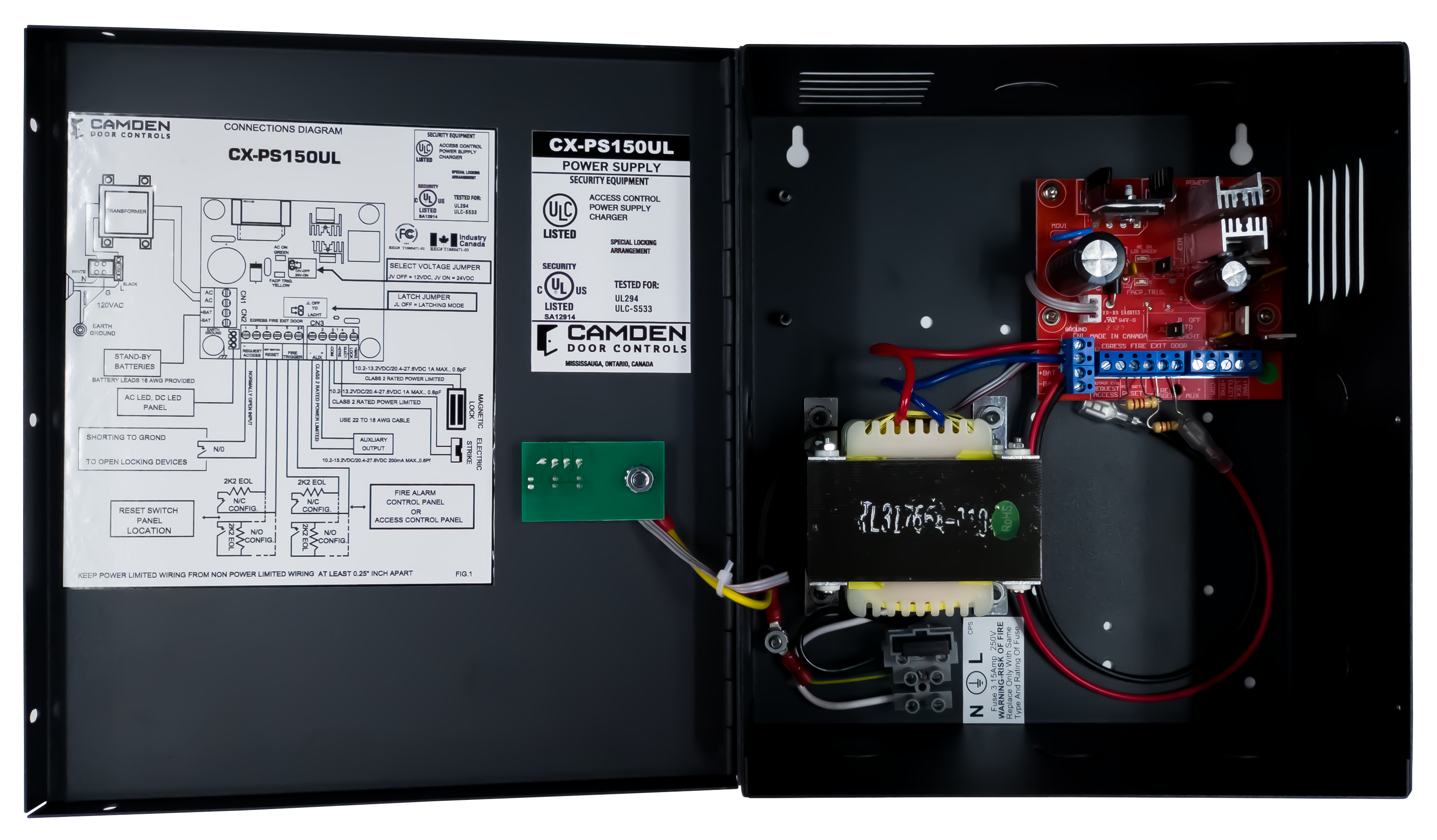 CV-CSH: CV-550SPKV3:Stand-Alone Proximity Reader and Keypad - System Keypads & Prox/Keypads