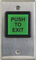 CM-30EE: CM-30EE/AT:2" Sq. LED Illuminated  Exit Switch, w/ timer - Push / Exit Buttons