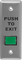 CM-310GPTE: CM-300/310 Series:Rectangular LED Illuminated Switch - Push / Exit Buttons