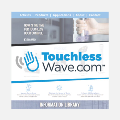 Introducing Touchless Wave™ by Camden!