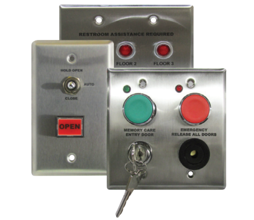 CS-CTN Series Door Monitoring and Control Stations