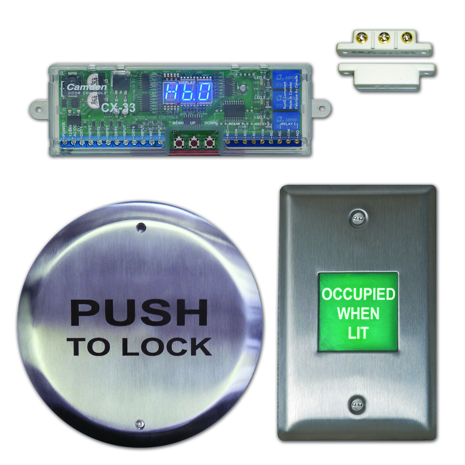 CM-6050: CM-6000 Series:Locking Push Buttons - Mushroom Push Buttons