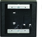 CM-53: CM-2510 & CM-2520 Series:Double Gang Push Plate  Switches - All Active Switches - Push Plate Switches