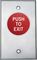 CM-4085RPTE: CM-4000/4100:1-5/8" Pushbutton, Aluminum Faceplate - Mushroom Push Buttons